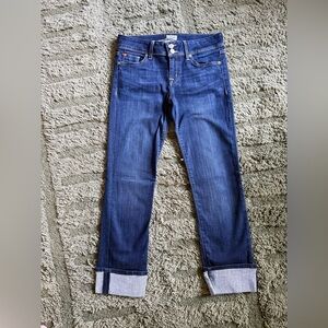 Hudson Jeans Skinny Crop with Cuff